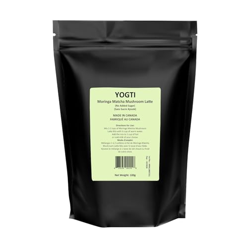 Yogti poudre Matcha Latte sans sucre ajouté 100g