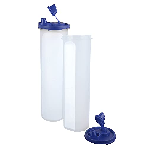 Image of Cutting EDGE 1.1 Litres Smart Slim Oil Dispenser Airtight Dark Blue (Set of 2)