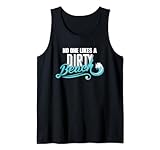 Personne n'aime la plage sale, les vacances d'été Débardeur