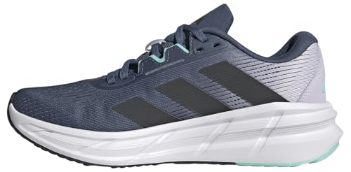 adidas Damen Questar 3 Running Shoes Laufschuhe, preloved Ink/Carbon/Purple Tint, 42 2/3 EU