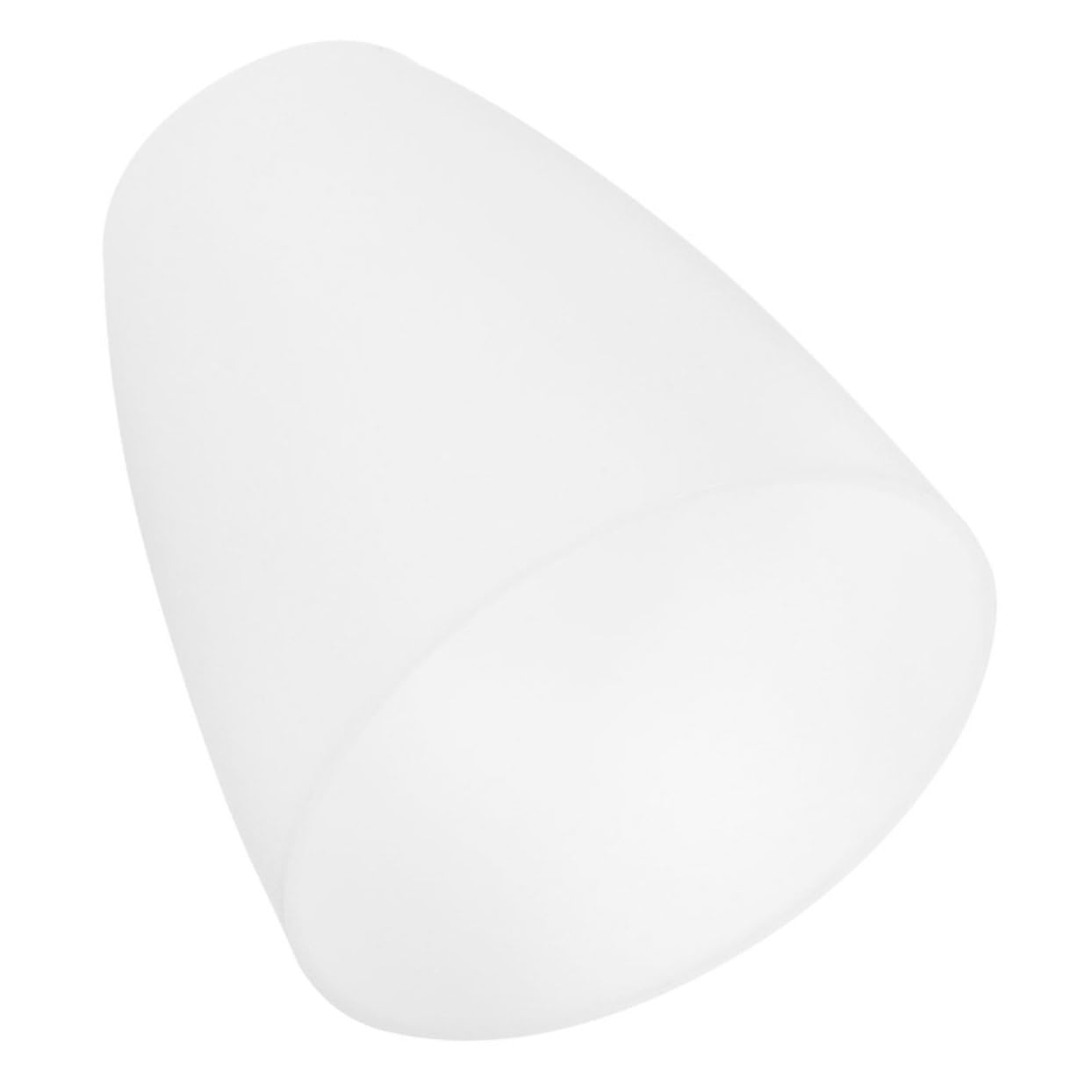 Garneck Replacement Lamp Shade Plastic White 40mm Diameter for Modern Table Lamps