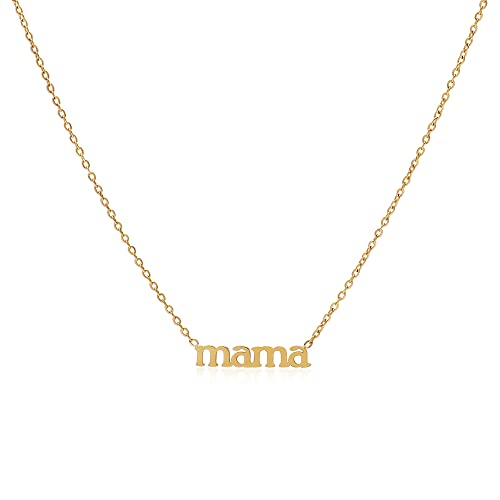 Collier Mama Colliers Délicats Plaqués or 14 Carats Pour Cadeau De Collier De Maman Le Cadeau De Fête Des Mères Cover