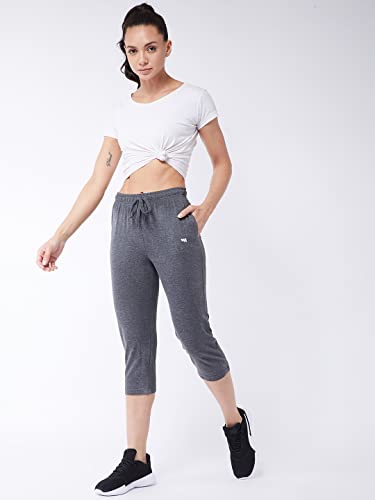 Image of Modeve Women Solid Cotton Blend Capri for summer|| Summer Wear