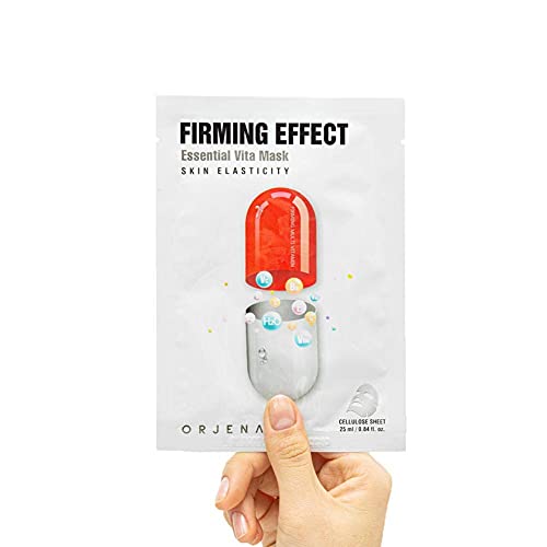 ORJENA 10 pack Essential Facial Face Mask Sheet Anti-Wrinkle, 1 count (Pack of 10) - Image 2