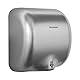 Bremmer Generic Turbo Handtrockner with Hohe Geschwindigkeit, Niedrigenergie, Umweltfreundlich, Elektrischer Trockner. Elektrische Handtrockner für Toiletten Gewerbe Silber