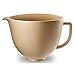 KitchenAid 5 Quart Ceramic Bowl for all KitchenAid 4.5-5 Quart Tilt-Head Stand Mixers KSM2CB5PFC, Fired Clay