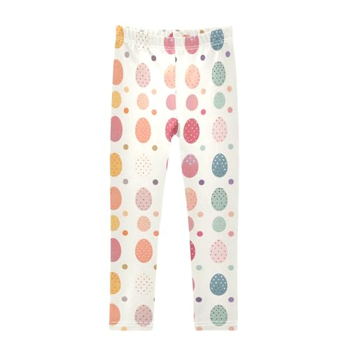 Color Egg A Girls Leggings Athletic Pants Tights Stretch Bottom