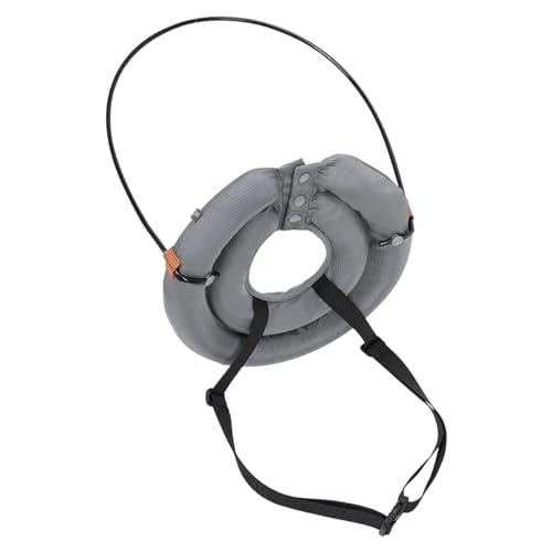 Tuxxjzm Guide per cani ciechi, anello di collisione per animali domestici, collare regolabile anti-collisione, protezione per gli occhi, forniture per animali domestici per creare fiducia per cani e