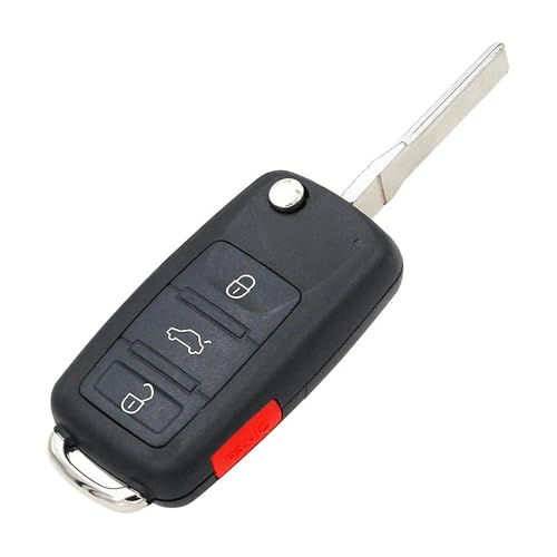 Coque Clé de Voiture Boîtier Télécommande Touareg 2004-2011