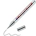 Produktbild edding 780 Lackmarker - silber - 1 Stift - Rundspitze 0,8 mm - Lackstift zur Markierung und Beschriftung von Metall, Glas, Stein oder Kunststoff - hitzebeständig, permanent, wisch- und wasserfest