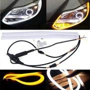 PRIKNIK 60cm Flexible Daytime DRL+Indicator Set of 2-Compatible with d E-cosport-image-47