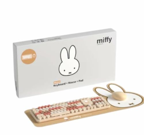 ミッフィ　キーボード Mipow X Miffy Wireless Keyboard Mouse Combo with Mouse pad