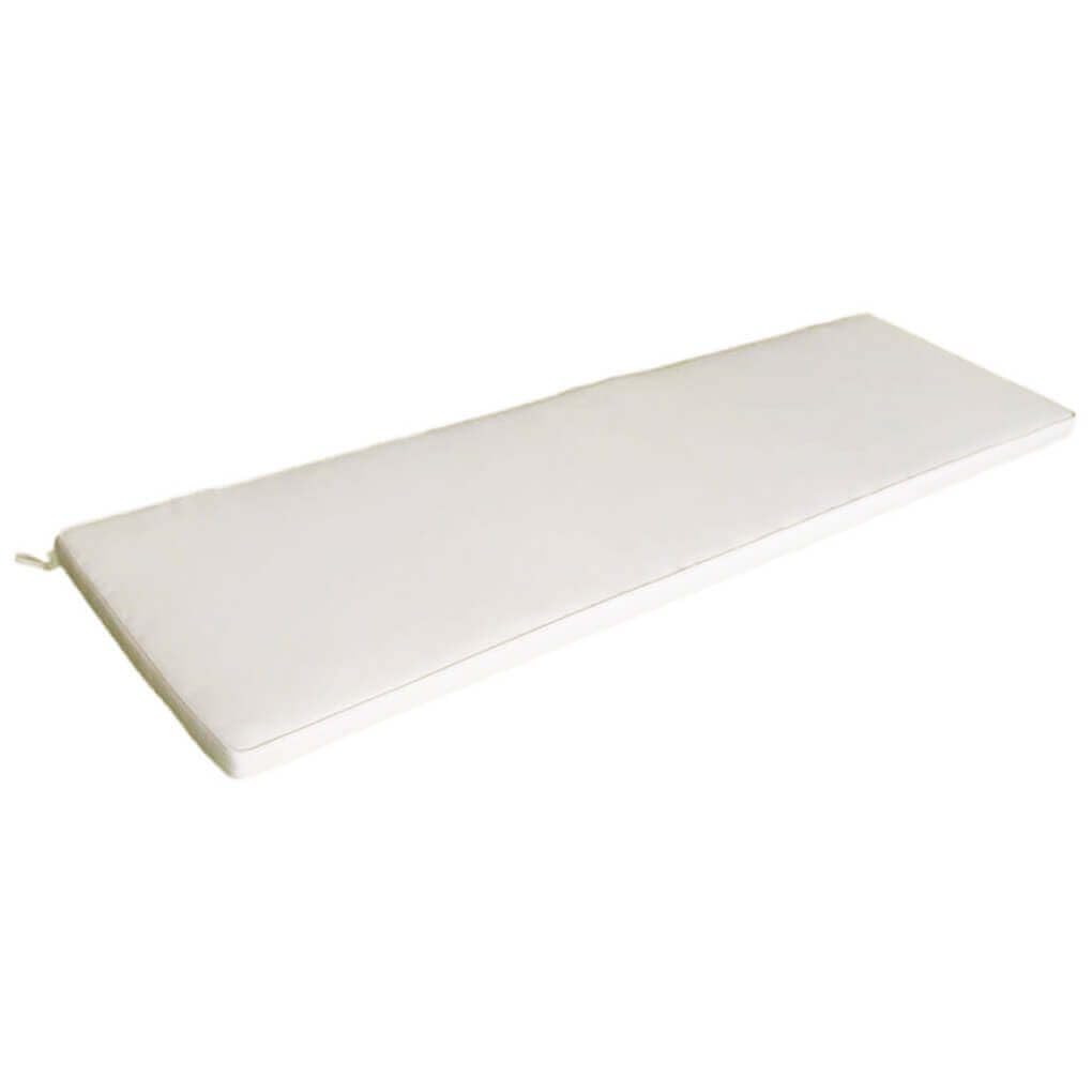 Cuscino lungo 110x45cm ecrù sfoderabile impermeabile lettino esterno CU805661