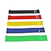 FGNB 5 Colori Yoga Resistenza Rubber Band Attrezzature per Il Fitness da Esterno Indoor Attrezzatura per Il Fitness Allenamento Sportivo Allenamento Allenamento Elastic Band 1016 (Color : Red)