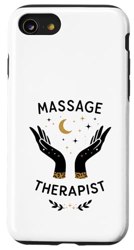 Massage Therapist Celestial Hands Minimal Spa Graphic X}zP[X iPhone SE (2020) / 7 / 8 p