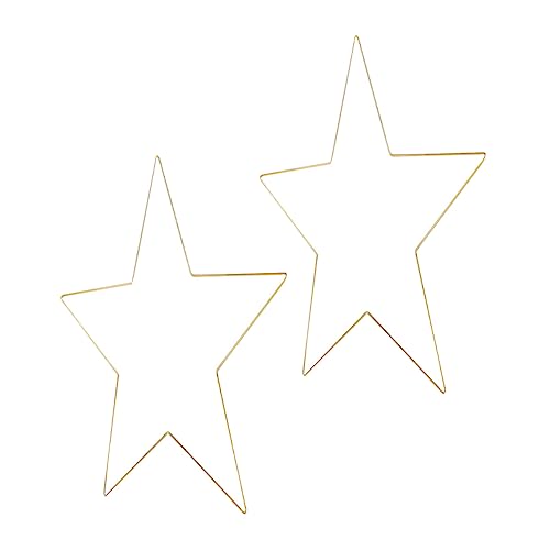 RORPOIR Christmas Iron Star Pendant Decor -Pointed Hanging Ornament for and Seasonal Decorations Versatile Wall Art for Holidays and Crafts