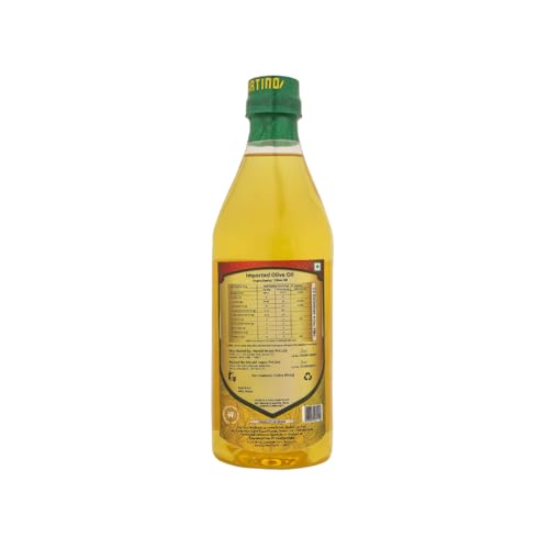 Image of Martino Pure Olive Oil 1L - Pack of 2 - Classic Olive Oil for Cooking & Frying - Light Aroma cooking oil, Smooth Taste, Ideal for Indian & indian Cuisine
