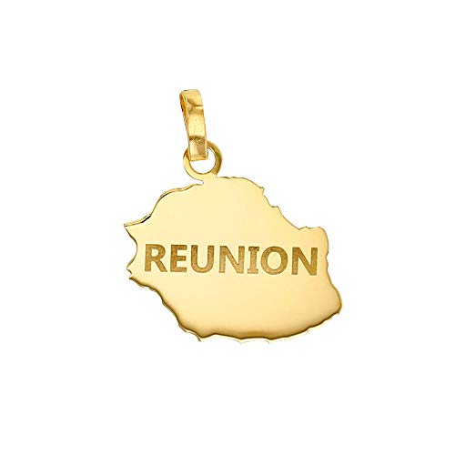 Pendentif Ile de la Réunion en Or, le cadeau mémorable pour célébrer vos moments précieux