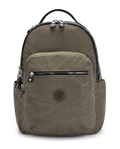 Kipling Unisex's Seoul Backpack, Green Moss, One Size