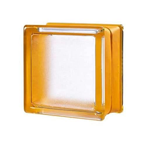 VITROLAND 145/DO Bloque de Vidrio, Naranja