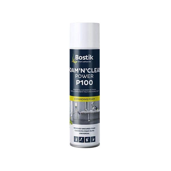 Nettoyant Mousse PU P100 FOAM'N'CLEAN POWER 500ml Bostik