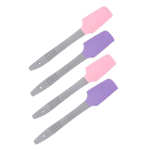 Ipetboom 4pcs Waxing Accessories Set Reusable Spatula for Professional Hair Removal Multi-functional Waxing Stick Portable Easy to Clean for Home Salon Use