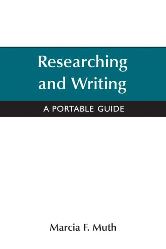 Reseaching And Writing: A Portable Guide