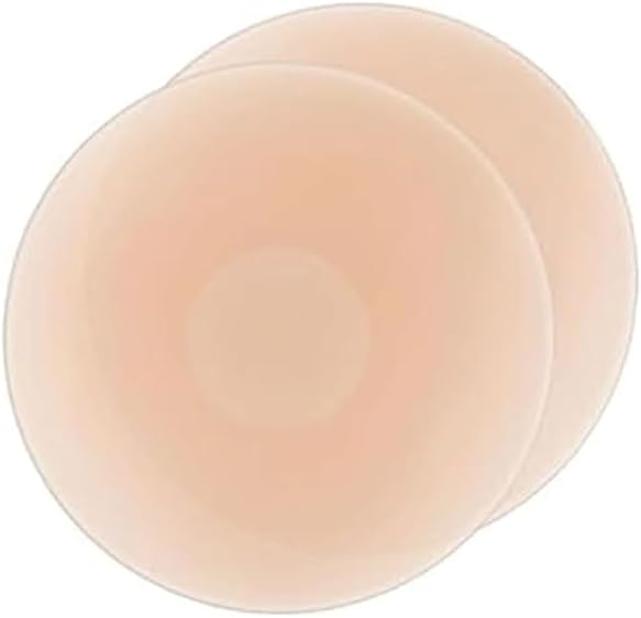 PINQ POLKA Premium Reusable Boob Lift Cup for Perfect Breast Push Up|Ultra Thin|Breast Cover Cup|Bra Less|Rabbit Shaped in Nude Colour| A-B Cup size- 2 Pieces
