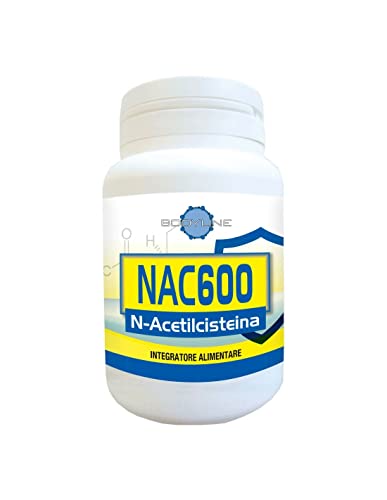 Nac-600 N-Acetilcisteina Bodyline 60 Capsule