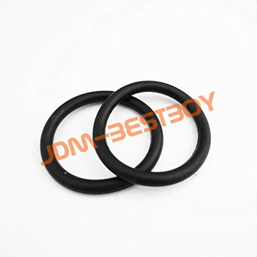 JDMBESTBOY 2pcs Universal Bumper Quick Relese Fasteners Replacement Rubber Bands O Rings