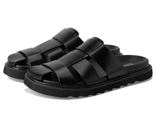 Steve Madden Men's Bandera Sandal, Black, 10