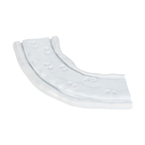 Department 56 Accessories for Villages Sleigh Tracks Curved Road Accessory, 0.39 inch