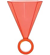 Slant Collections Slant Collections-3-Ounce Shot Glass Ring, 2.5 in x 4.5 in, Red