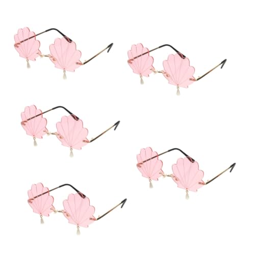 Lunettes de soleil coquillage rétro en PC résistant pour femme et enfant