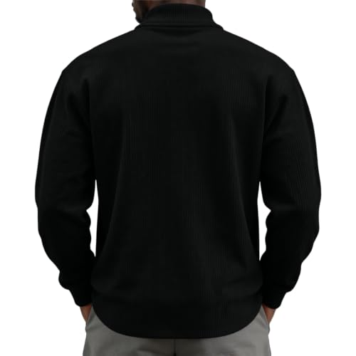 Mens Henley Shirts Long Sleeve Big and Tall Button Shirts Y2k Workout - image 2