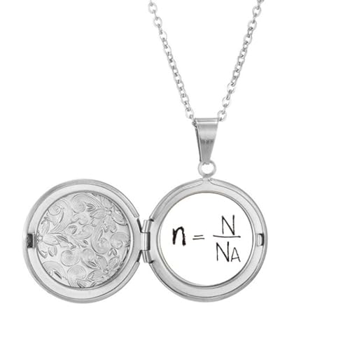 Médaillon Substance Formula Chestry Kowledge bijou ésotérique et collier conceptuel