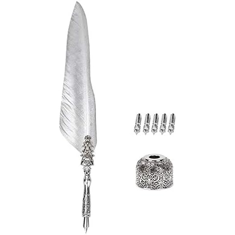 Hakeeta Vintage Quill Pen Set Cover