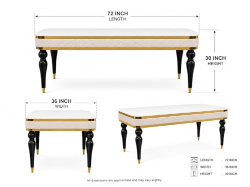 Image of 6 Seater Dining Table Set with Nano Composite Marble Top, Solid Wood Base & 6 Upholstered Chairs, Modern Dining Table Set for Home & Dining Room Furniture (Maroon, White Marble Top, 6 Seater)