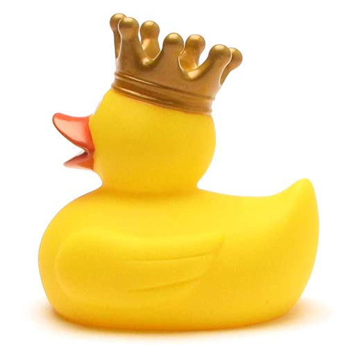 Paperelle di gomma Portaspazzolino Re | Anatra di