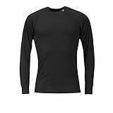 Color: multicolor Rucanor Camiseta Térmica para Niños Negro, Talla 6-7 Años
