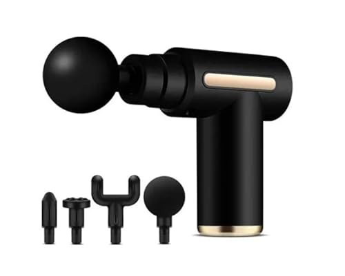 bigbigfamily Pistola Massageadora Miofascial Fisio Atleta Gun Relax Crossfit Massagem 4 Ponteiras e