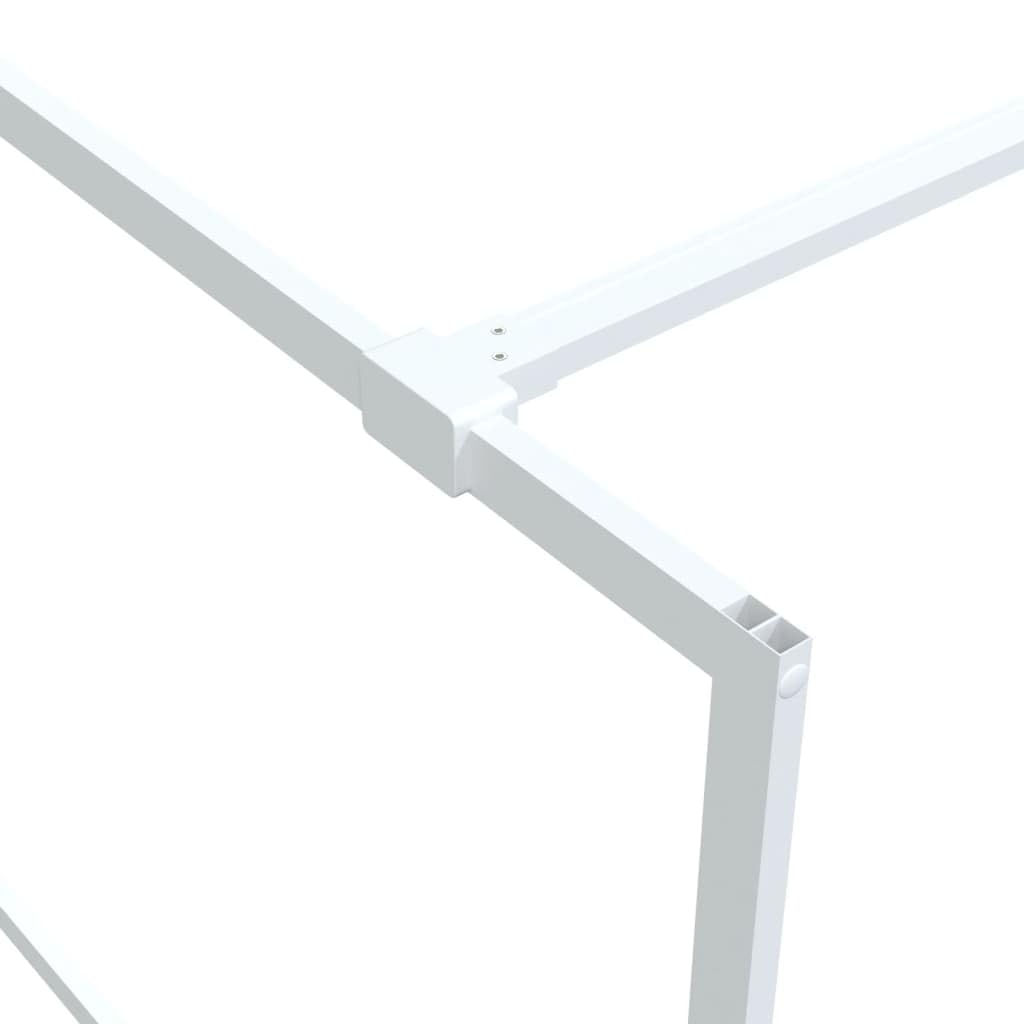 INLIFE Mampara de ducha de cristal templado transparente, 80 x 195 cm, 21,2 kg, 152140