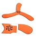 Milisten 3Pcs Soft Flying Boomerang for Safe Outdoor Recreation Throw Catch for Family Fun for Beach Park Activities Robust Design for Lasting Enjoyment