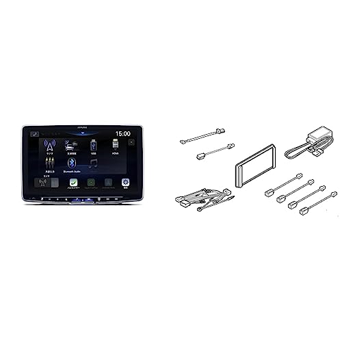 アルパイン 11インチディスプレイオーディオ フローティング ビッグDA DAF11Z ワイヤレスAppleCarPlay/AndroidAuto/Buletooth + セレナ/セレナe-POWER(C28系) 取付キット