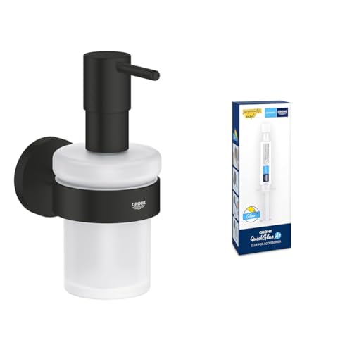 Dosificador de jabón GROHE QuickFix accesorio de pared para ordenar el lavabo familiar 2