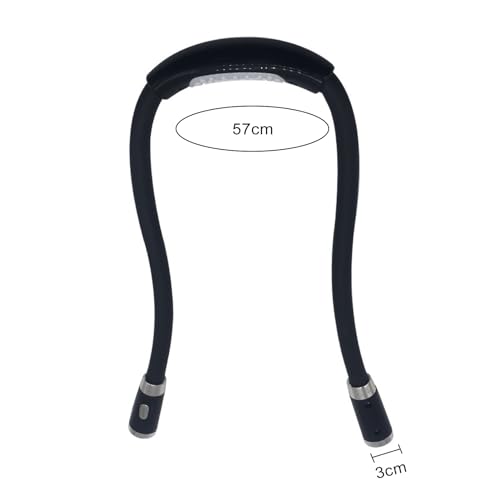 Porceosy Lampada da lettura ricaricabile USB