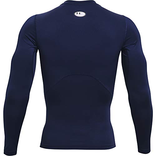 Under Armour Men’s HeatGear Compression Long-Sleeve Shirt - High-quality super-light fabric delivers superior coverage, extra comfortable, and wicking sweat.