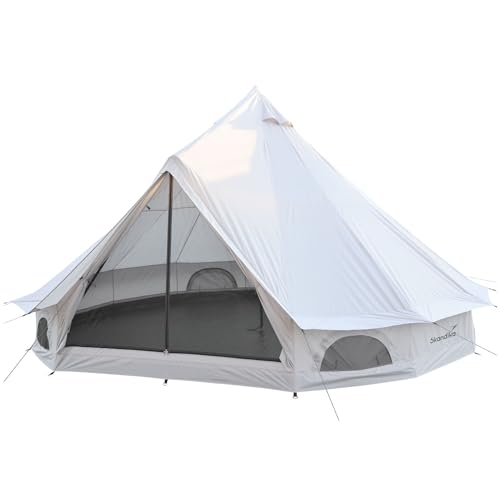 Skandika Tipi Kuopio 500 Protect für 10 Personen | Camping Zelt,...