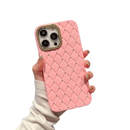 Étui de téléphone à paillettes iPhone 11 Pro Max coque de luxe rose antichoc