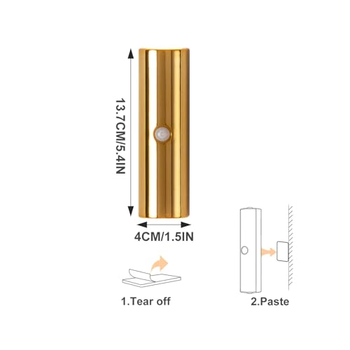 Lámpara de pared LED interior sensor de movimiento aplique recargable 3000K 4000K 6000K 6